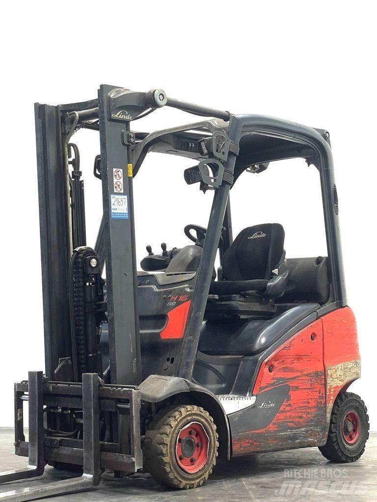 Linde H16T-391-EVO Газові навантажувачі
