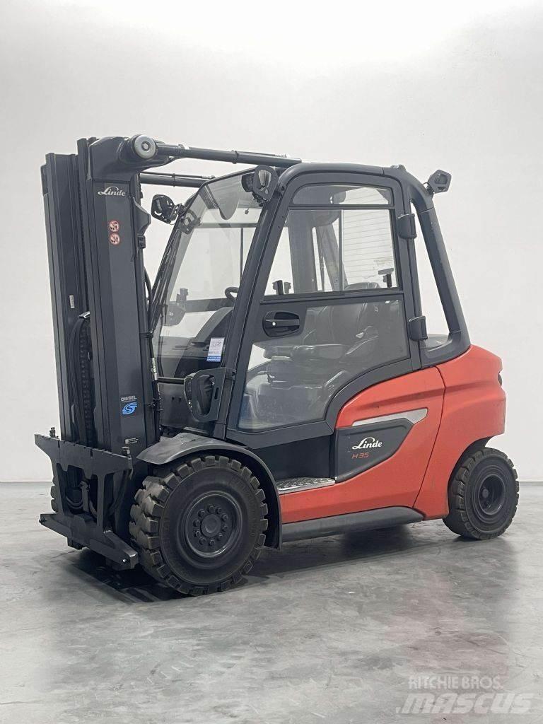 Linde H35D-01-1202 Дизельні навантажувачі