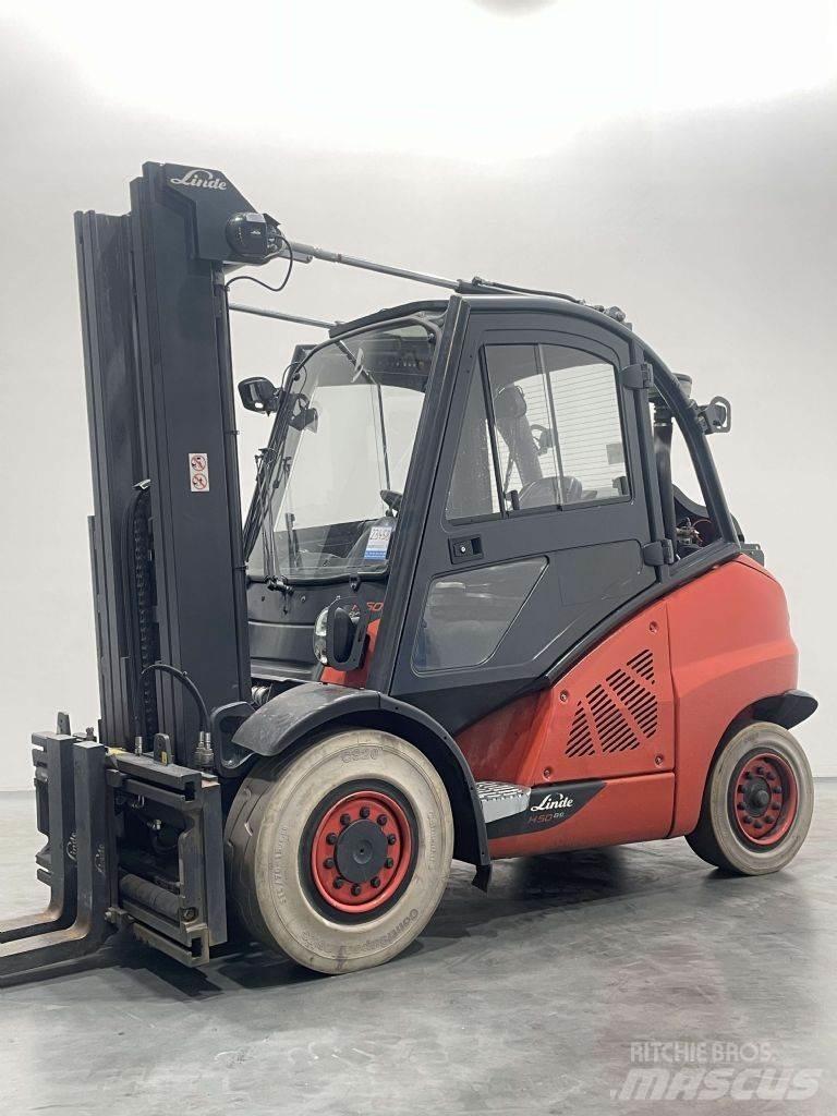 Linde H50T-02-394 Газові навантажувачі