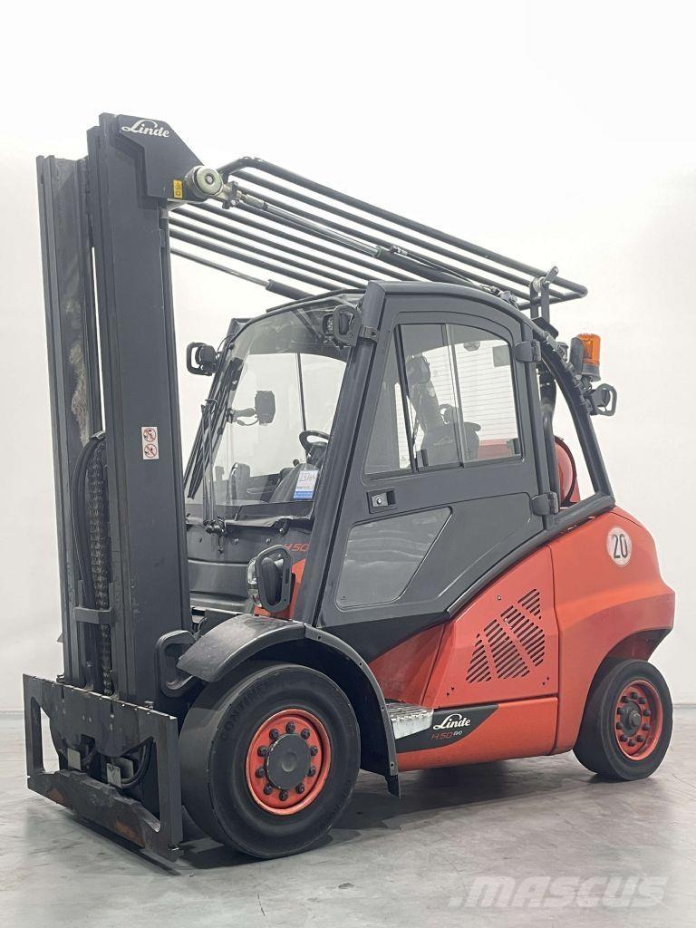 Linde H50T-02/600-394 Газові навантажувачі