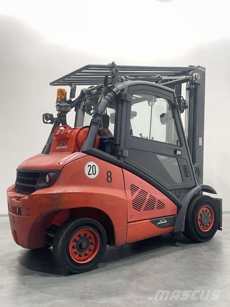 Linde H50T-02/600-394 Газові навантажувачі