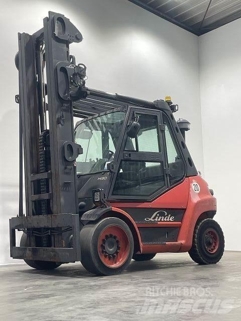Linde H80D-02-396 Дизельні навантажувачі