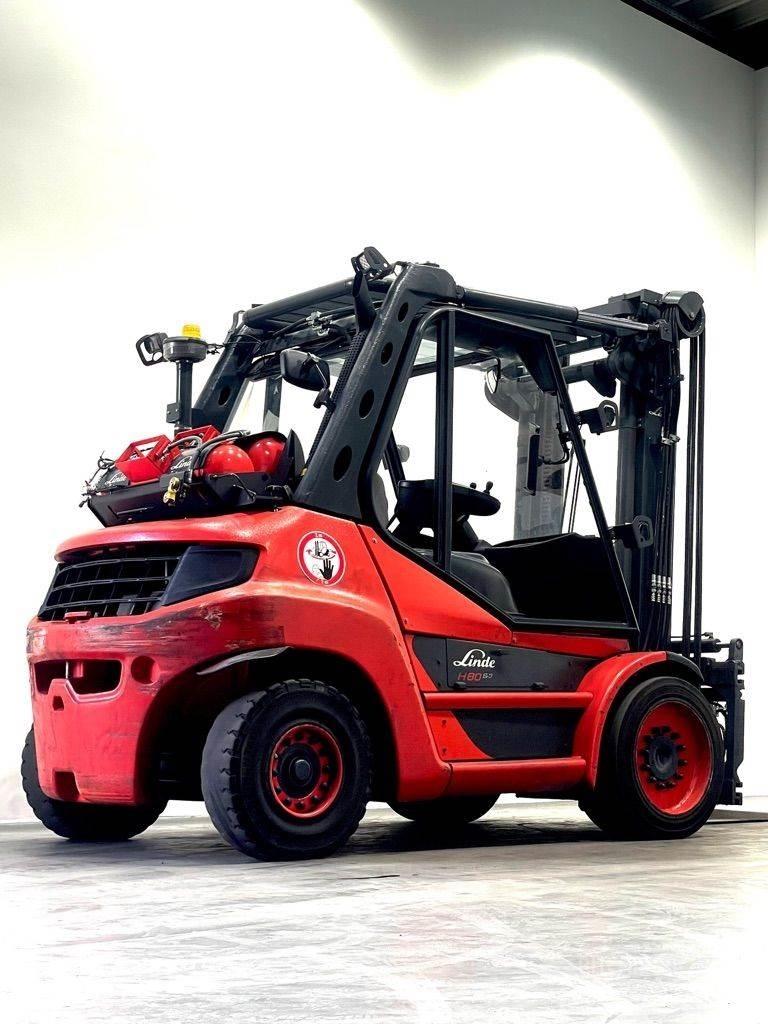 Linde H80T-396-03-EVO Газові навантажувачі