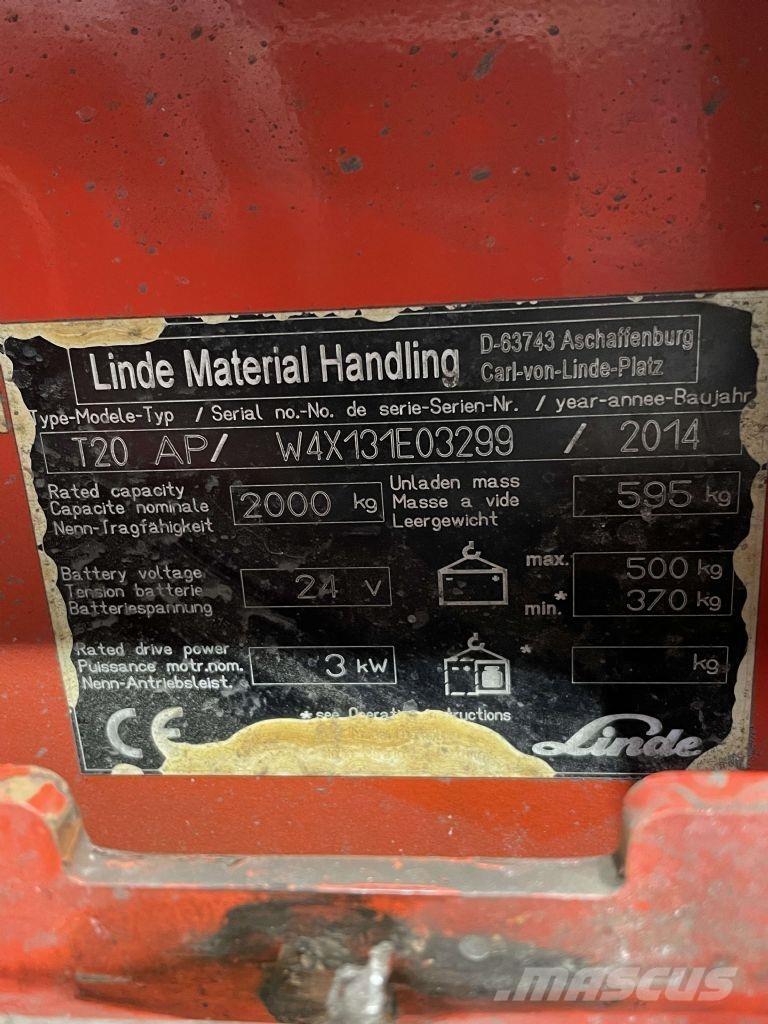 Linde T20AP-131 Штабелери