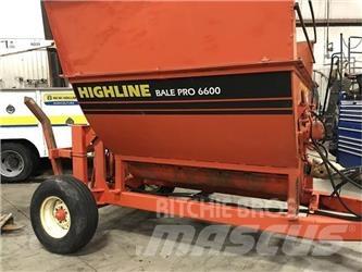 Highline 6600 Роздрібнювачі, різаки і розпаковувачі тюків
