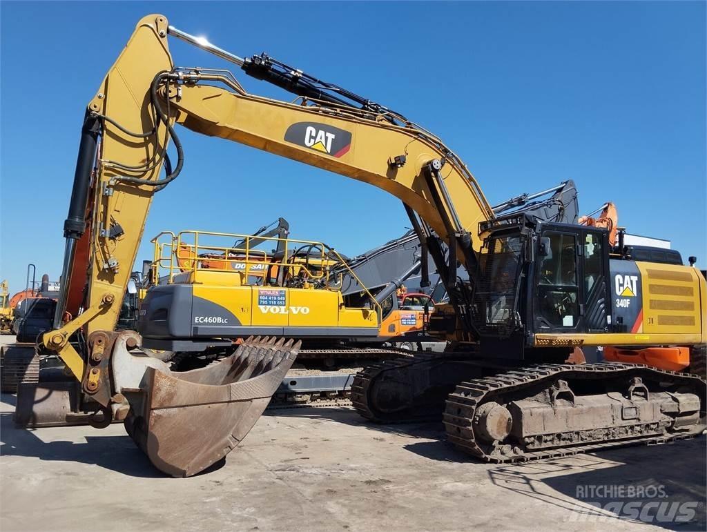 CAT 340F Гусеничні екскаватори