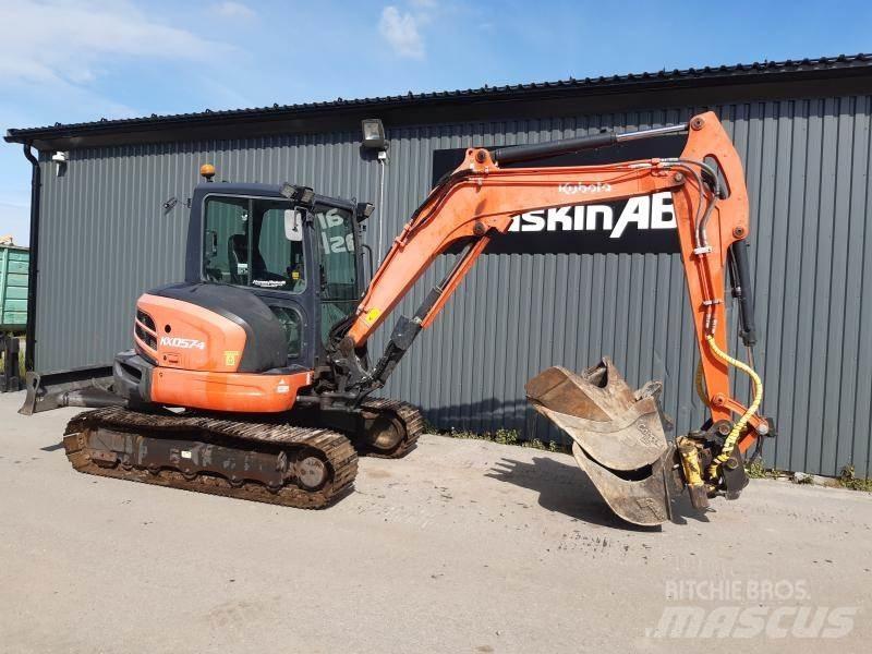 Kubota KX 057 Гусеничні екскаватори