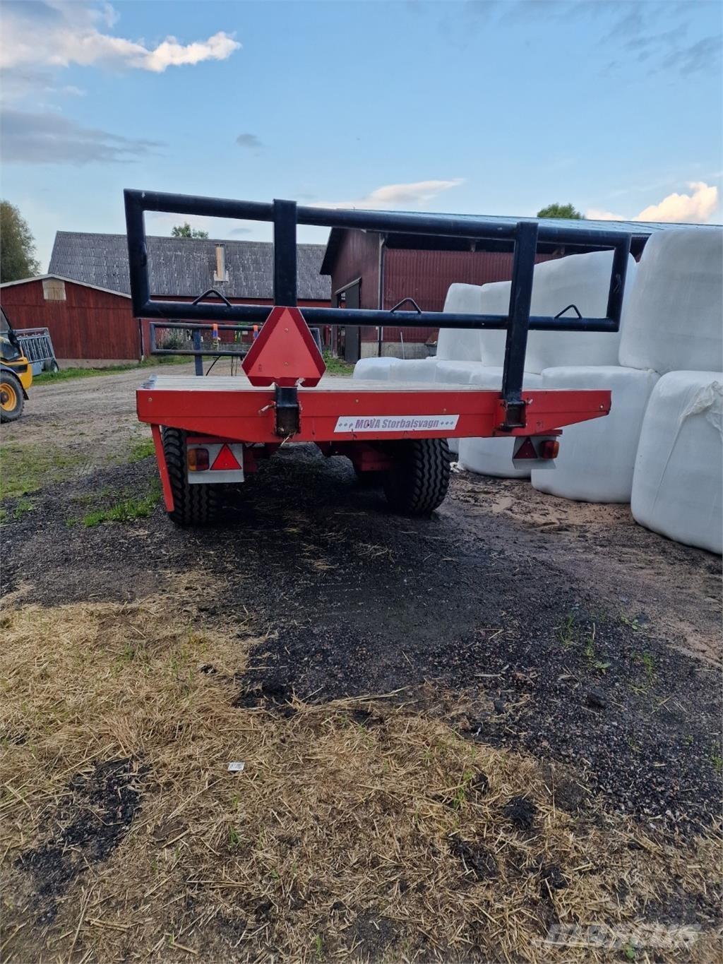 Mova 10T BALKÄRRA Причепи для тюків