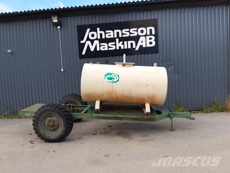  VAGN 1-AXLAD MED TANK Прицепи загального призначення
