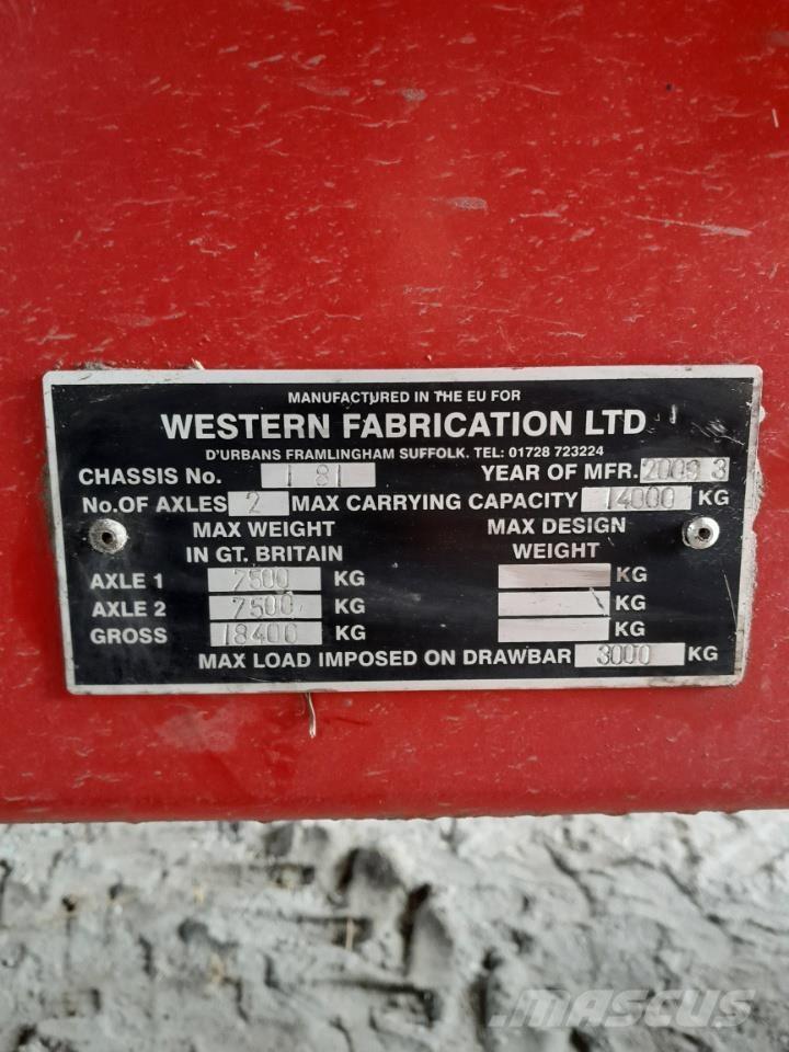Western 14 TON Інше обладнання для вантажних і землекопальних робіт