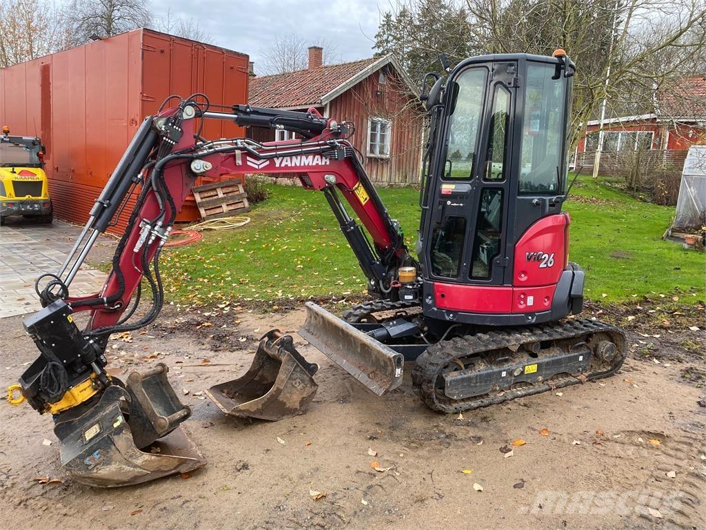 Yanmar VIO26 GRÄVARE Фронтальні навантажувачі
