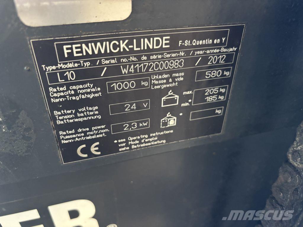 Linde L10 Ручний візок