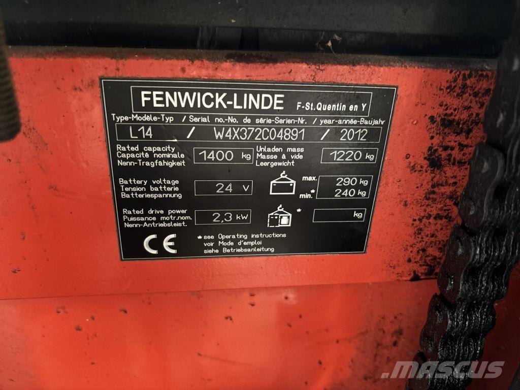 Linde L14 Ручний візок