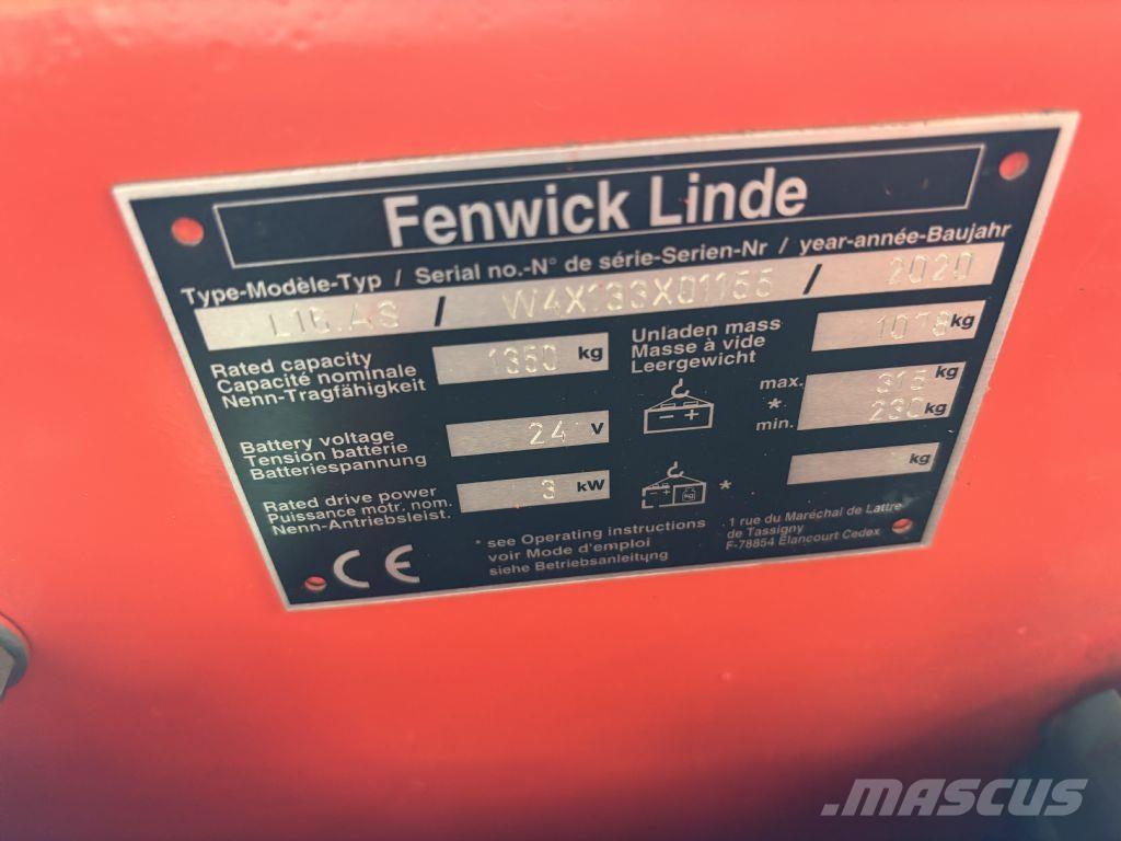 Linde L16.AS Ручний візок