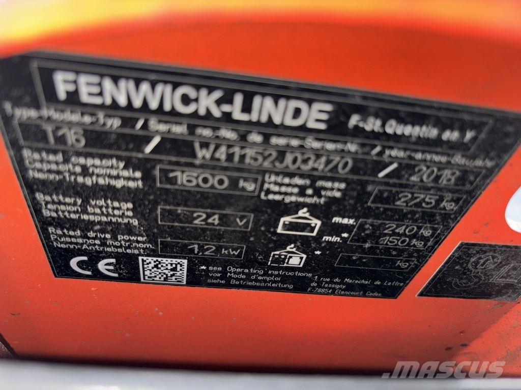 Linde T16 Штабелери