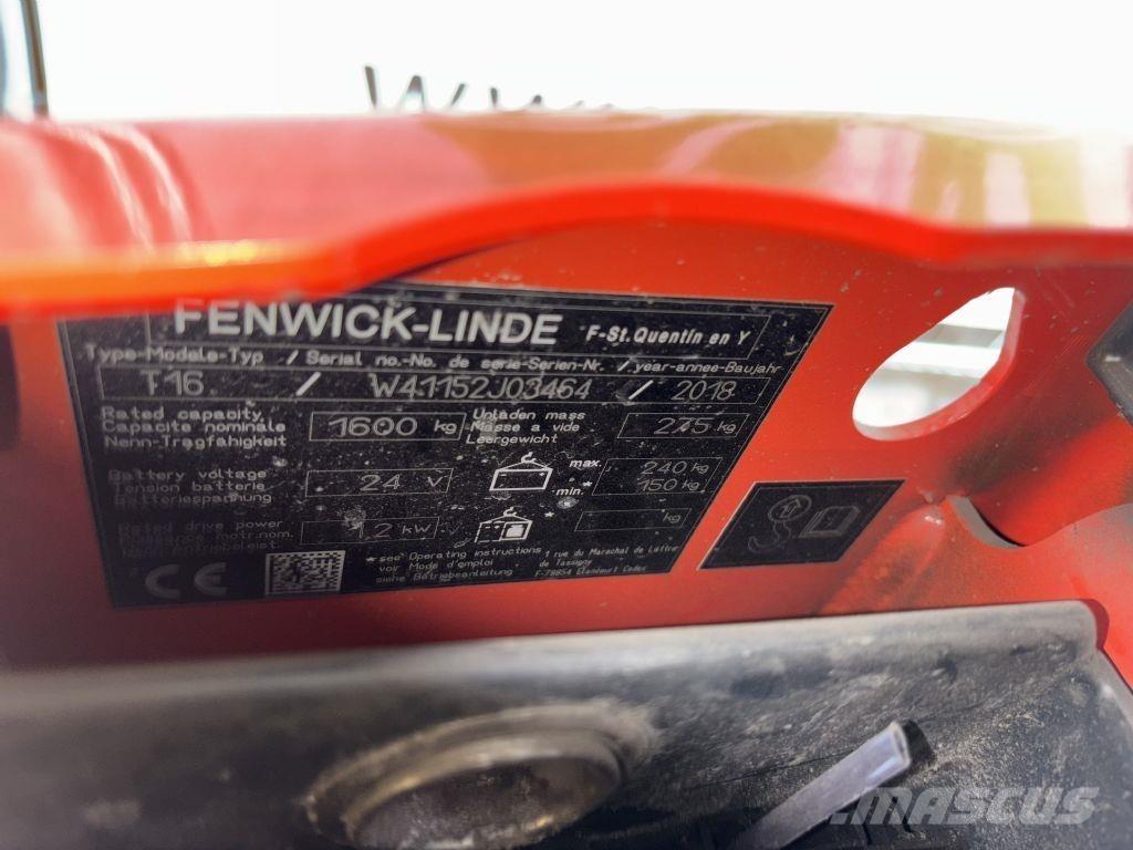 Linde T16 Штабелери