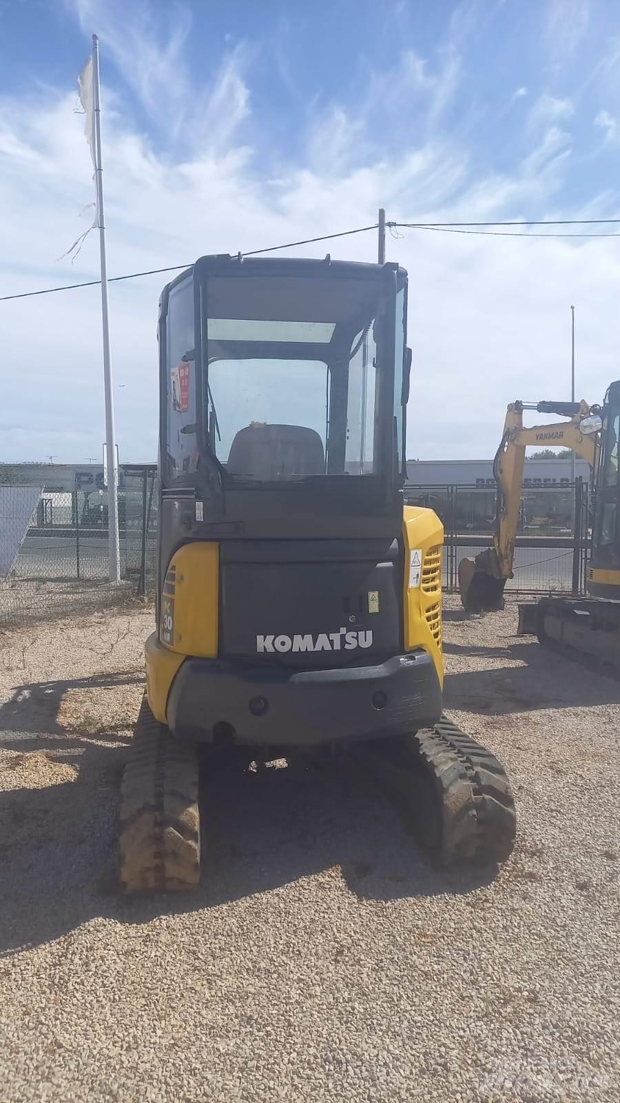Komatsu PC30MR-2 Міні-екскаватори < 7т