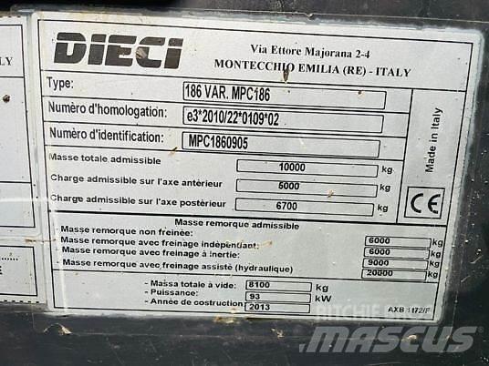 Dieci AGRI PLUS 40.7 Телескопічні навантажувачі