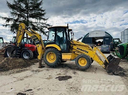 Komatsu WB 93R Гусеничні екскаватори