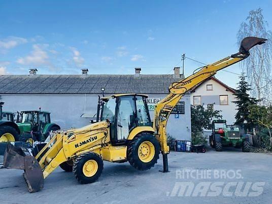 Komatsu WB 93R Гусеничні екскаватори
