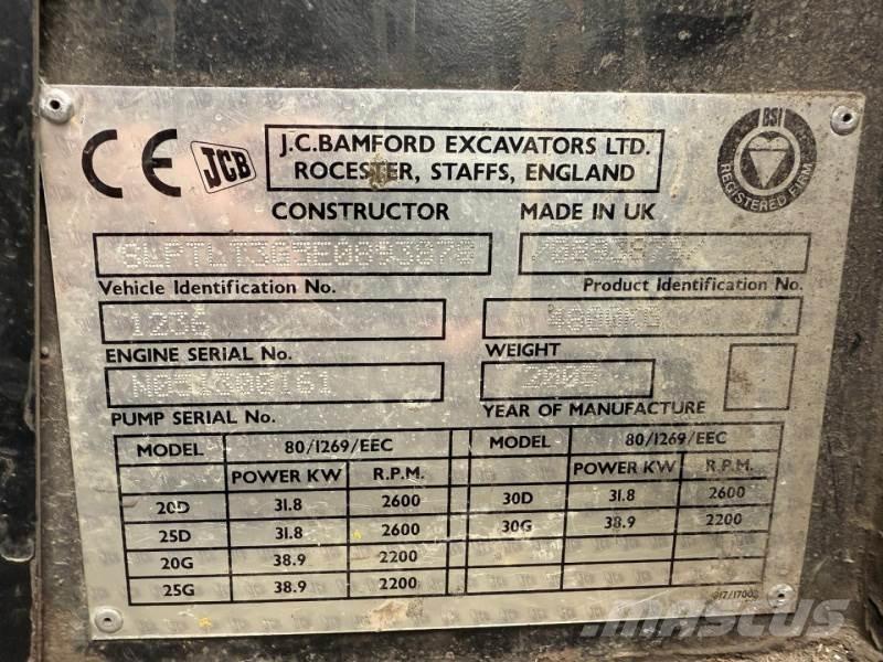 JCB TLT30G Телескопічні навантажувачі
