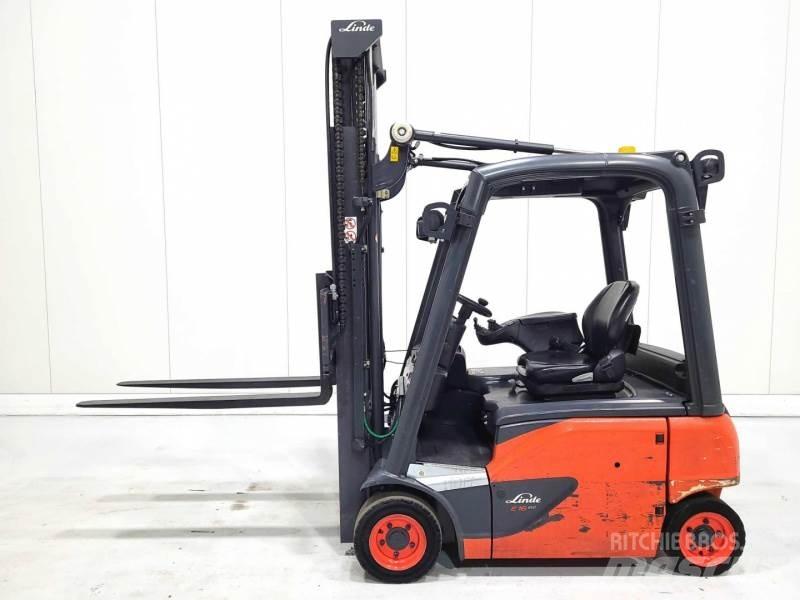 Linde E16P-02 Електронавантажувачі