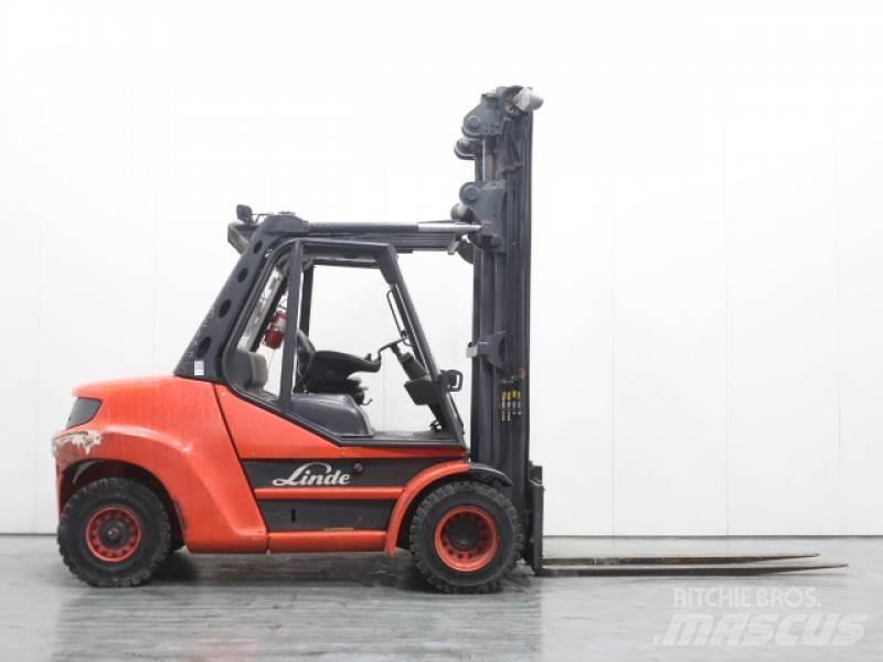 Linde H80D-02/900 396 Дизельні навантажувачі