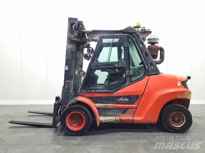 Linde H80D-03/900 396 Дизельні навантажувачі