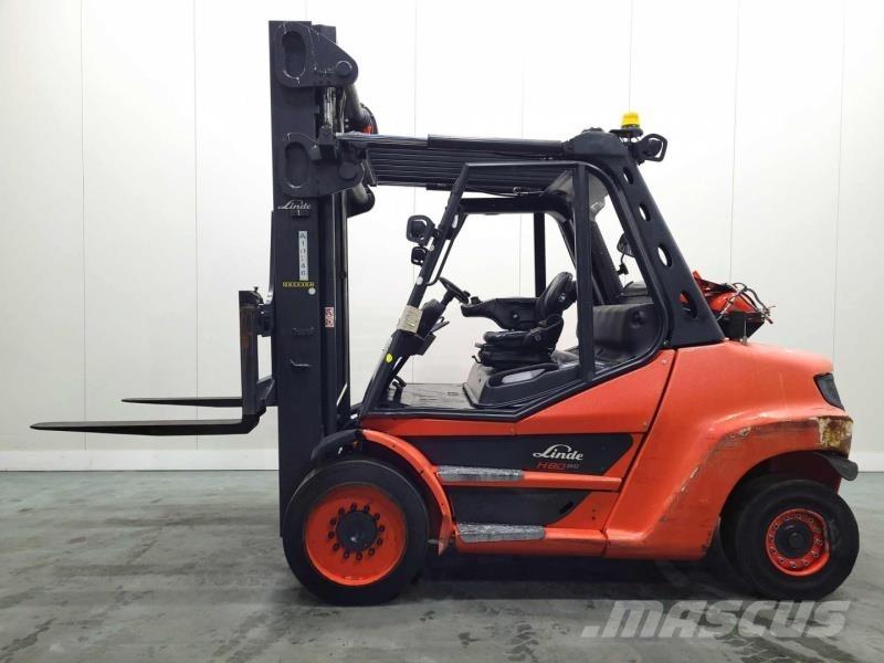 Linde H80T-03/900 396 Газові навантажувачі