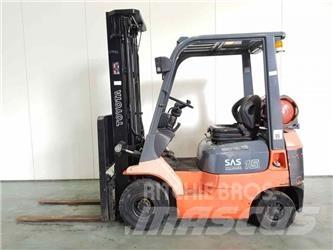 Toyota 42-7FGF15 Газові навантажувачі