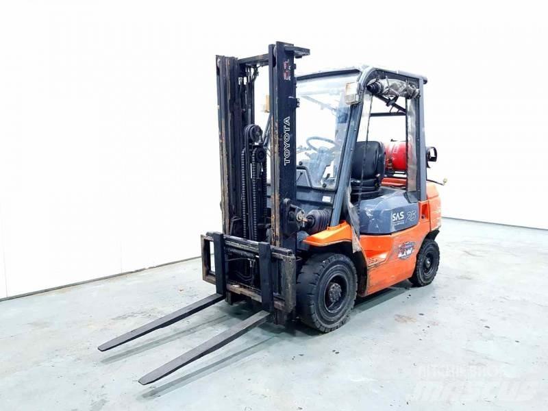 Toyota 42-7FGF25 Газові навантажувачі
