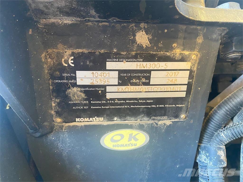 Komatsu HM300-5 Зчленовані самоскиди