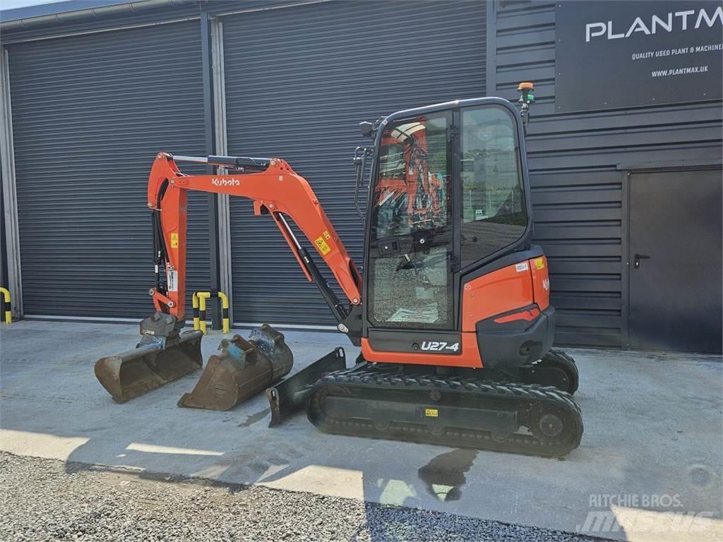 Kubota U27-4 Міні-екскаватори < 7т