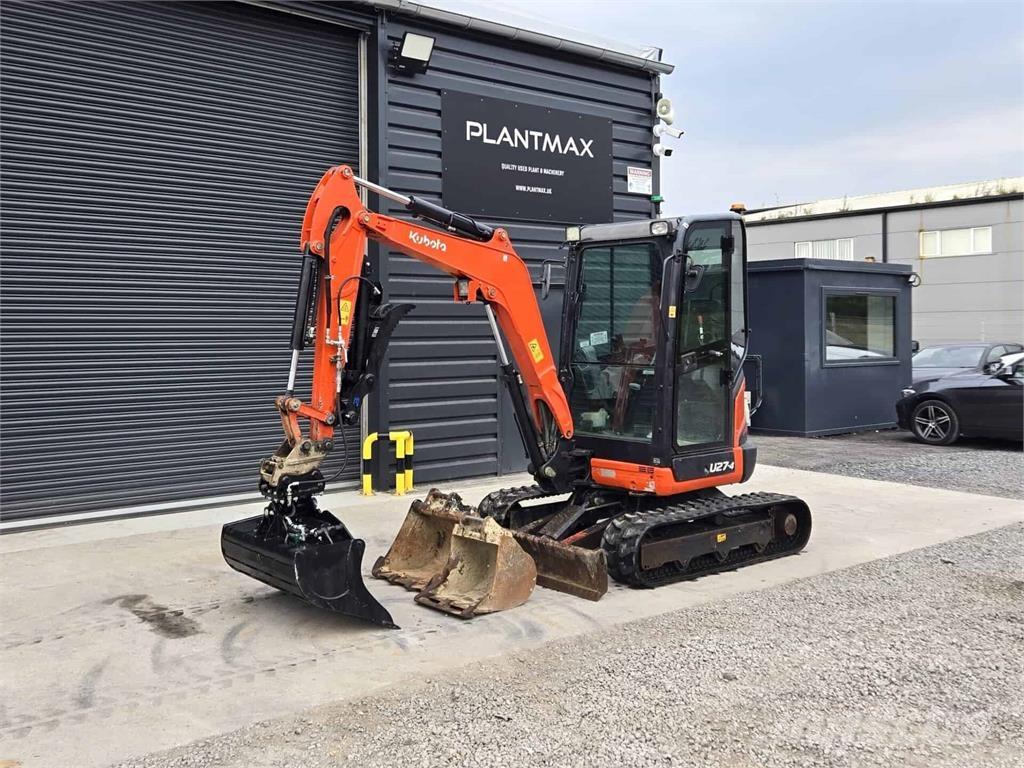Kubota U27-4 Міні-екскаватори < 7т