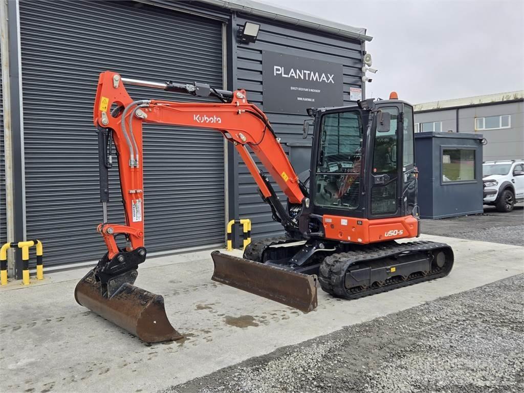Kubota U50-5 Міні-екскаватори < 7т