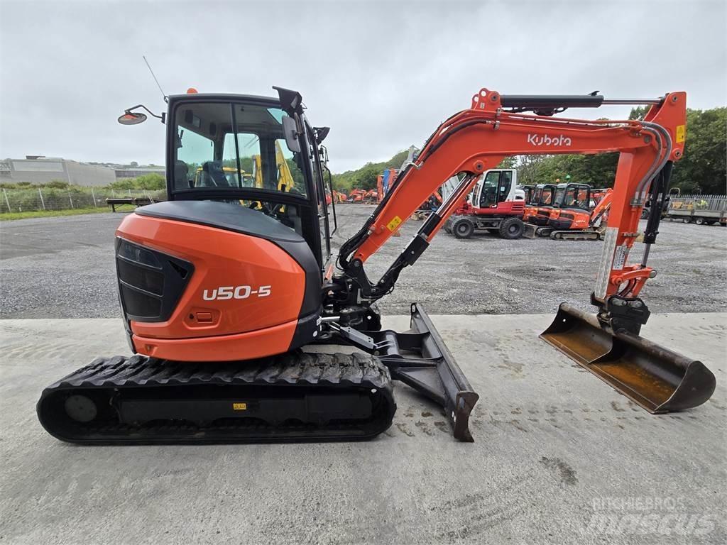 Kubota U50-5 Міні-екскаватори < 7т