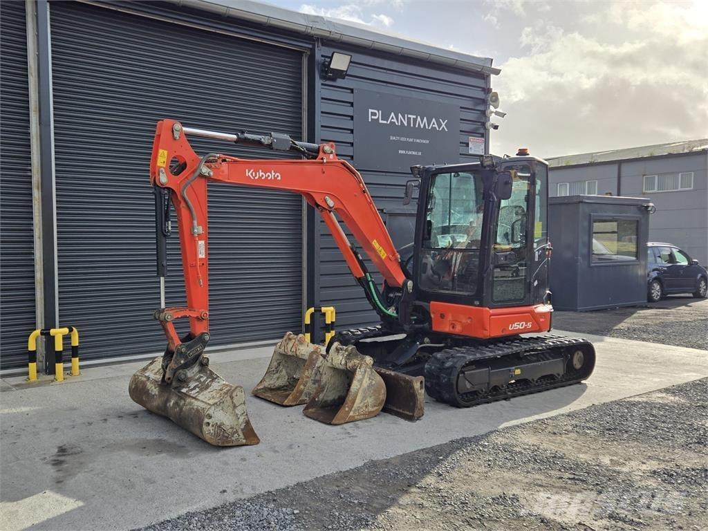 Kubota U50-5 Середні екскаватори 7т. - 12т.