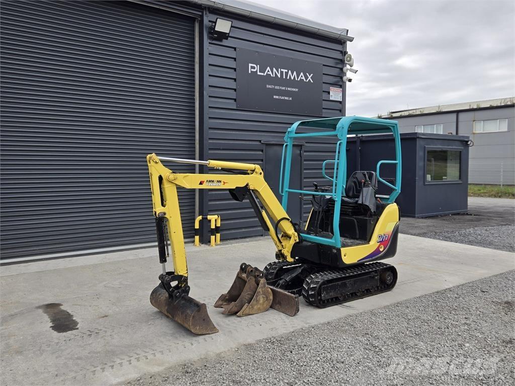 Yanmar SV17 Міні-екскаватори < 7т
