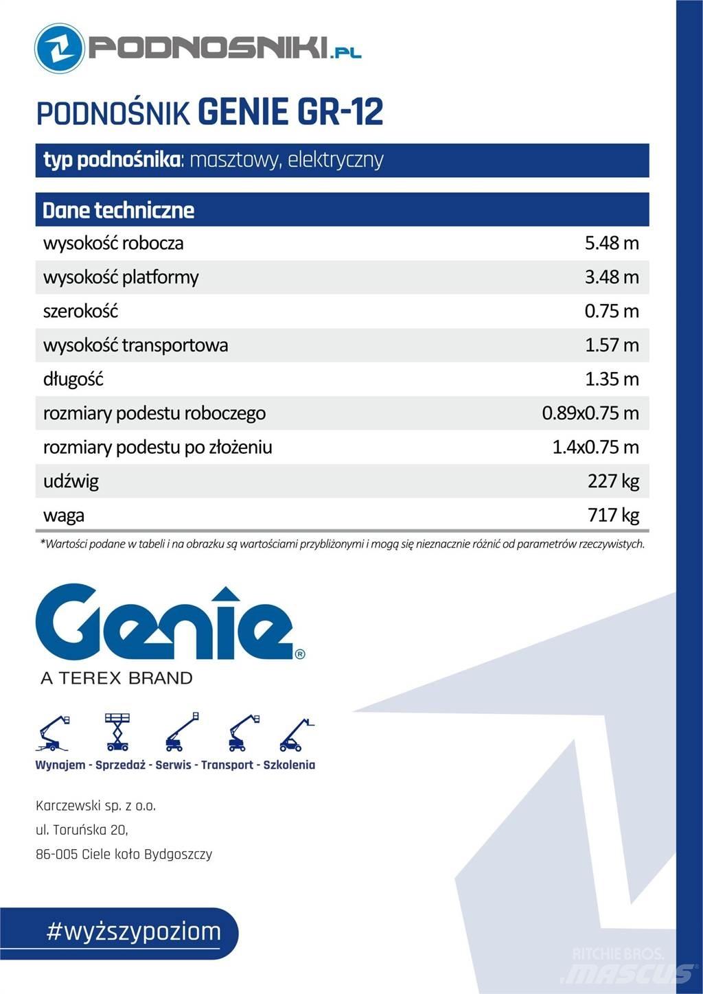 Genie GS-4047 Підйомники-ножиці