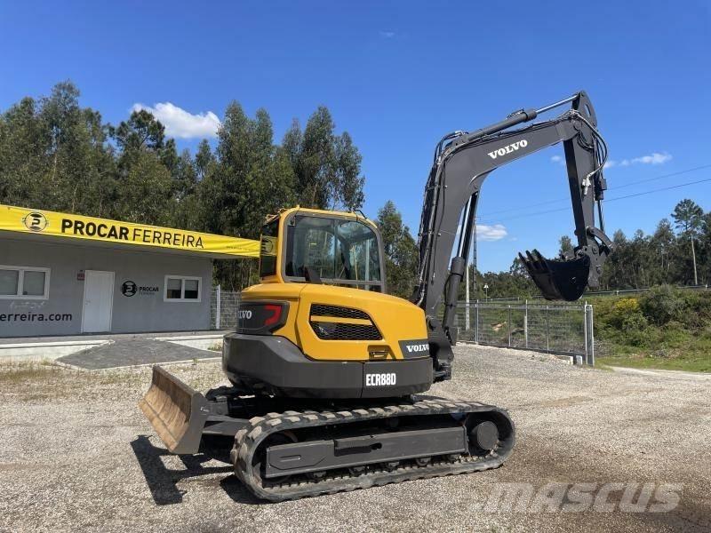 Volvo ECR88 Міні-екскаватори < 7т