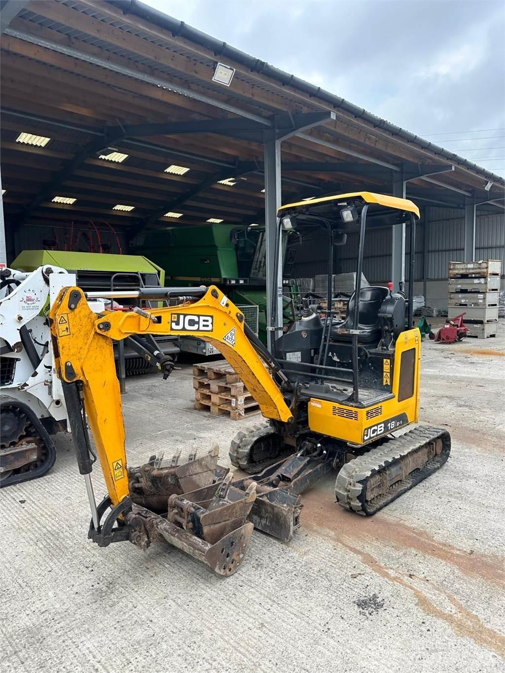 JCB 18-Z1 Гусеничні екскаватори