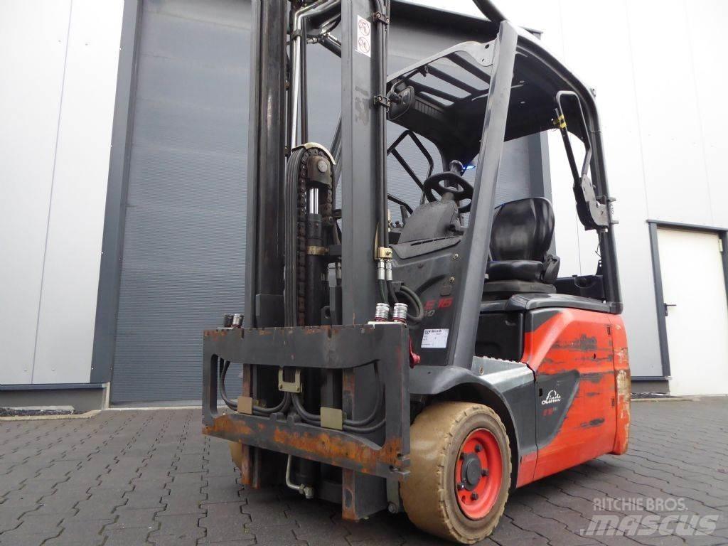 Linde E16-02 Електронавантажувачі