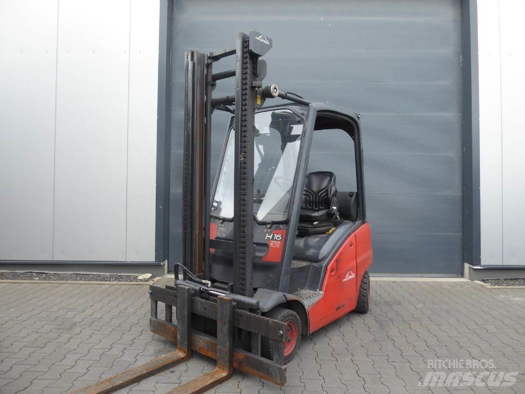 Linde H16D Дизельні навантажувачі