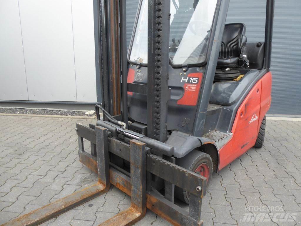 Linde H16D Дизельні навантажувачі