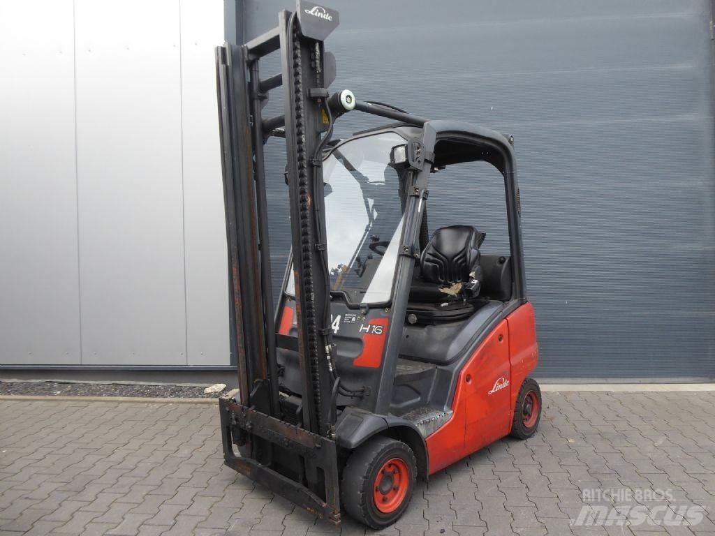 Linde H16D Дизельні навантажувачі