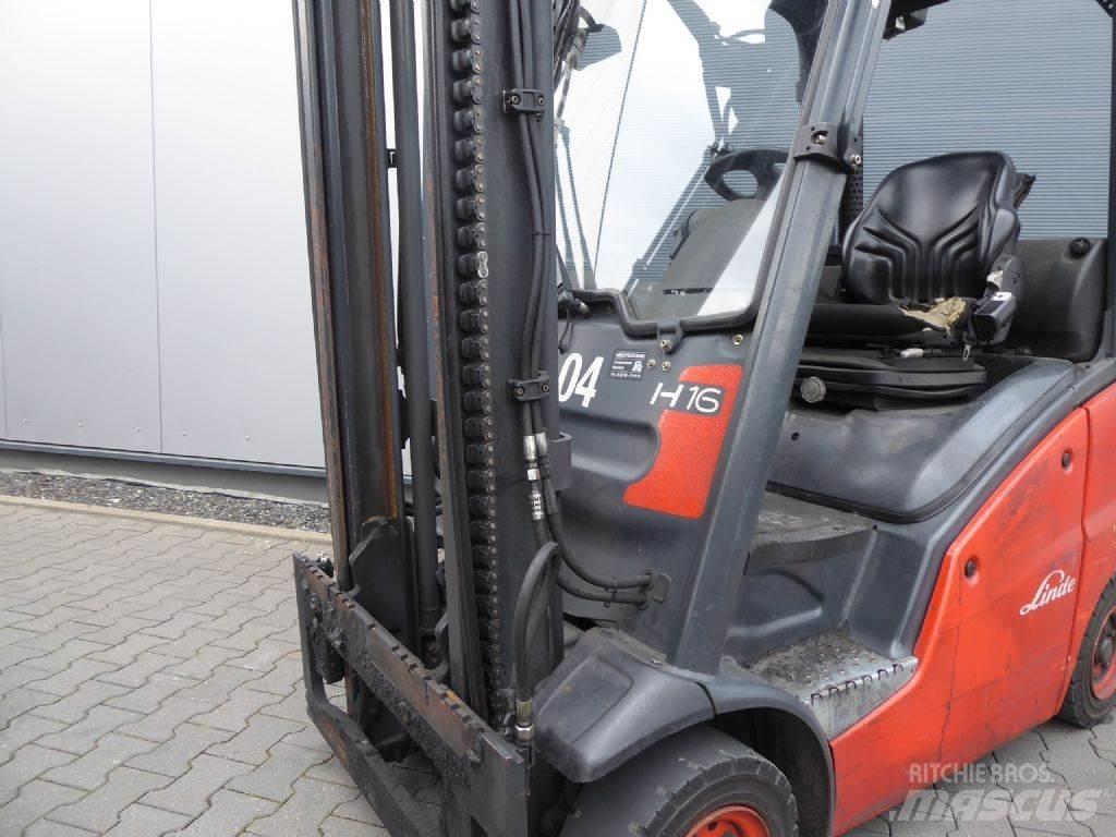 Linde H16D Дизельні навантажувачі