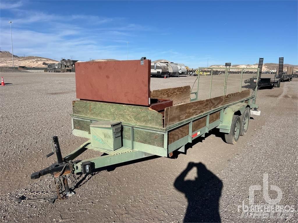  18 ft T/A Трейлери колесного транспортного засобу