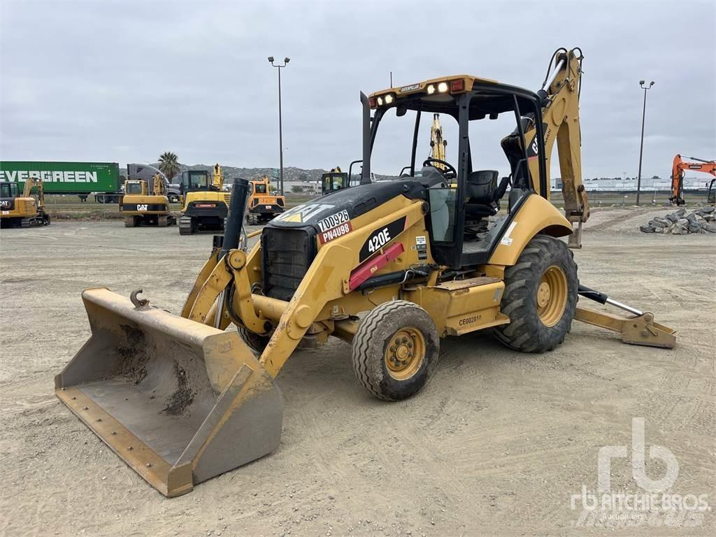 CAT 420E Екскаватори-навантажувачі