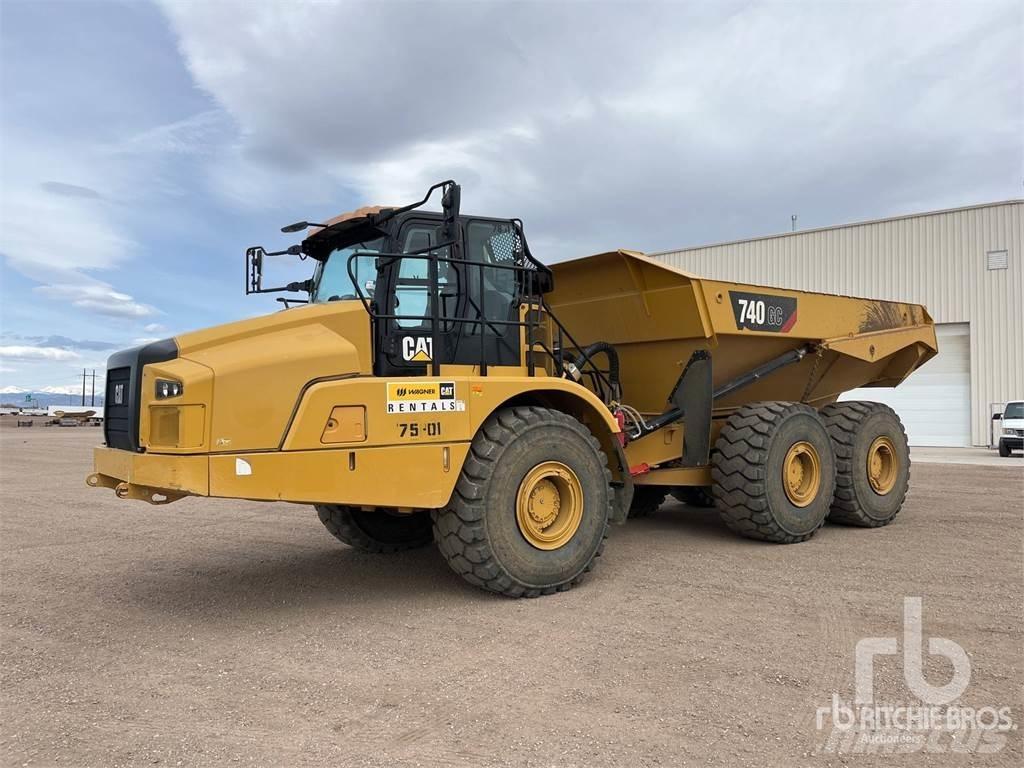 CAT 740GC Зчленовані самоскиди