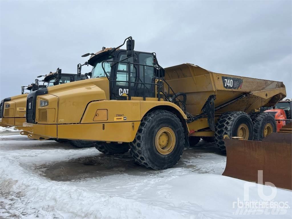 CAT 740GC Зчленовані самоскиди